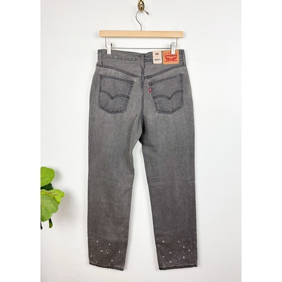 NWT Levi’s Women’s Low Pro Gray Happy Accident Jean Sz 27 - Picture 4 of 14